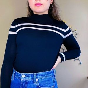 Catherine Malandrino Black Top Size Small